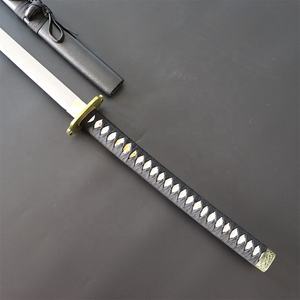 Métal sans lame samouraï Roronoa <span class=keywords><strong>Zoro</strong></span> Anime une pièce jouet Ninja épées 104cm Style japonais sécurité Cosplay accessoire - Product Image 4
