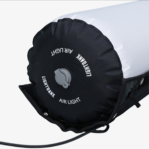 Luce banca <span class=keywords><strong>LED</strong></span> 100W 1x4 'tubo aria gonfiabile a colori RGBW Live Streaming fotografico Studio Video pellicola luce - Product Image 3