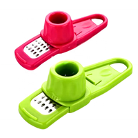 Nouvel Ustensile de Cuisine Design, Outil à Légumes en Acier Inoxydable, Mini Presse-Ail Manuelle Hachoir Broyeur pour la Cuisine