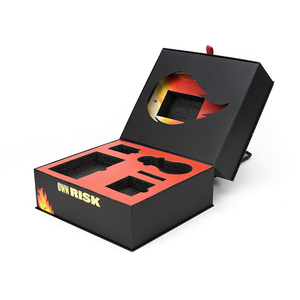 Tái Sử Dụng Mới Cạnh Tranh Chơi Game Màu Đen Tuyệt Vời Nổi Bao Bì Các Tông Lớn Lật Hộp Cho Quà Tặng Giáng Sinh - Product Image 1