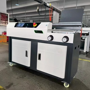 Machine à relier les livres A4 populaire, collage automatique et reliure parfaite C20PRO, collage latéral, écran tactile 7 pouces, <span class=keywords><strong>construction</strong></span> métallique électrique - Product Image 2