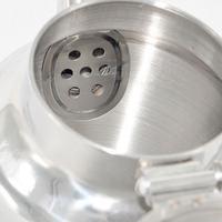 Bouilloire à eau moderne et durable en acier inoxydable 600 ml avec poignée en acier inoxydable pour faire bouillir l'eau et préparer le thé