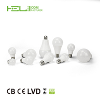 Ampoule LED 15W à haute luminosité 1300LM, blanc froid 6500K, 220-240V, longue durée de vie 10000h, personnalisable ODM, directement de l'usine