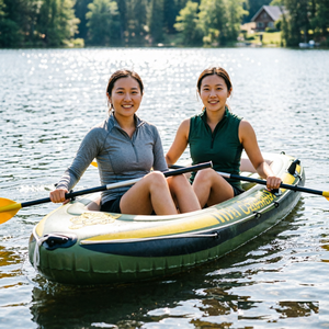 <span class=keywords><strong>Kayak</strong></span> Inflable para 2 Personas, Resistente, de PVC, Plegable, para Pesca, Recreación, Deportes Acuáticos, Venta Directa de Fábrica - Product Image 2