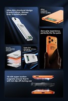 Cargador Portátil Inalámbrico de Aleación de Aluminio Premium, 15W 20W, Carga Rápida, con Pantalla TFT a Color