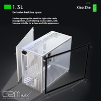 Premium tout aluminium ATX MATX boîtier blanc C2P mise à niveau 240 refroidissement par eau côté Transparent avec panneau latéral fenêtre Stock Bolrzo