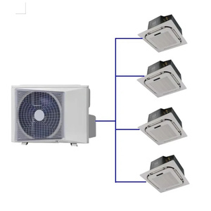 Inversor comercial VRF Sistemas HVAC Conexión múltiple Unidad de bobina de ventilador de aire acondicionado central Compresor de CC 220V Bomba de calor interior - Product Image 5