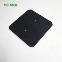 Panneau solaire monocristallin en époxy FOLDSUN sur mesure avec une efficacité de 22,7 %, 3,5 W pour système d'alimentation de lampe de pelouse LED