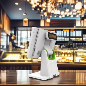 Système de point de vente pour <span class=keywords><strong>magasin</strong></span> de détail, écran tactile 15,6 pouces Windows I3/I5/I7, affichage client tout-en-un, équipement de point de vente avec Wi-Fi 6 - Product Image 1