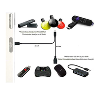 Câble OTG USB pour Amazon Fire Stick 2e 3e génération adaptateur Ethernet TV X Stream