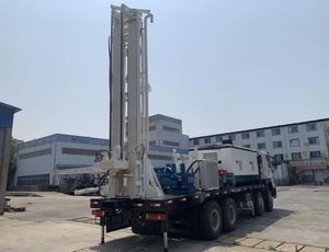 Foreuse industrielle HJH Sc1000 pour puits d'eau, profondeur max. 1000 m, moteur diesel 26 tonnes, composants essentiels, utilisation facile - Product Image 2