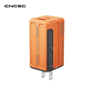 Creative Design 65w USB-C GaN Tech2ポート電話充電器急速充電充電器