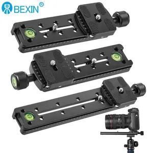 BEXIN Multifunctional camera accessories Universal long Focus Camera Panoramic Mounting Bracket quick release plate Board clamp