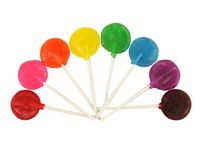 Sucettes de jus d'usine sucettes de bonbons sans sucre sucettes de xylitol de haute qualité 8g