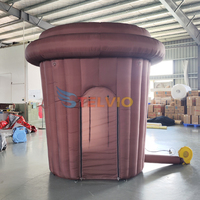 Stand de nourriture gonflable personnalisé pour carnaval, en Oxford, avec rideau pliable, stand de concession, stand de restauration rapide, stand de café, tente en forme de stand
