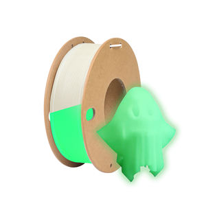 Filamento Luminoso LONQI, Filamento PLA Luminoso de Color Blanco a Verde que Brilla en la Noche, Filamento PLA-Glow de 1.75mm y 1kg para Impresora 3D - Product Image 1