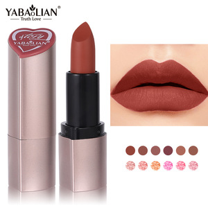 Brillo de labios Heart Melter High Shine Acabado brillante Juguetón Bubblegum Pink Hidratar Velvet Love Nude Pink Lipstick Wine <span class=keywords><strong>Lip</strong></span> Tint - Product Image 2