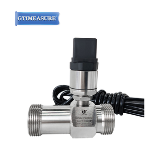 4-20mA/RS485 タービン流量計 オスネジ接続 ガソリン、牛乳、アルコール、メタノール、油流量計 - Product Image 4