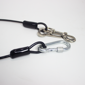 Ceinture de sécurité de voiture personnalisée pour chiens, décoration moderne en dentelle avec câble en acier rayé Corde de traction personnalisée pour animaux de compagnie en alliage - Product Image 5