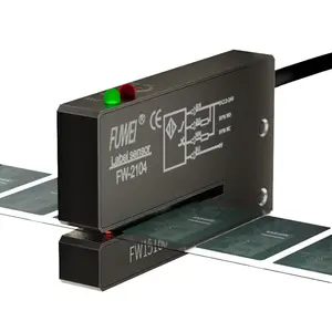 Instalación de pernos, máquina de etiquetado plano automático, aplicación de Sensor de etiqueta fotoeléctrico, 2 uds.