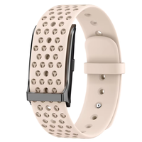 H59 IP67 Étanche Intelligent Santé Carré Gel de Silice Suivi d'Activité Moniteur de Fréquence Cardiaque Sans Écran Mode Sport Unisexe