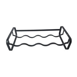 Estante de Vino Metálico Apilable de 4 Botellas para Mesa, Base de Almacenamiento de Vino con Exhibición - Product Image 6