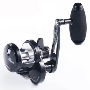 Ocean Boat Fishing 24kgs Drag Power Overhead Sea Fishing Reel Metal Lurekiller Jigger Slow Jigging Reels