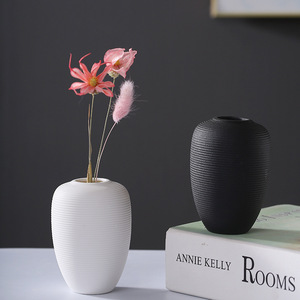 Miniature Size White Creative Decorative <b>Small</b> Ceramic Vase With Hydroponic Function for <b>Desk</b> Home Decor Display - Product Image 4