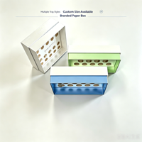 Boîte d'emballage en carton rigide écologique personnalisée avec gaufrage et impression UV pour appareils de beauté et produits de soin de la peau