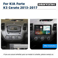 Écran 2K 7870 Autoradio Android Navigation GPS Carplay Stéréo WIFI FM AM Système multimédia de voiture pour KIA K3 Cerato 2013 - 2017