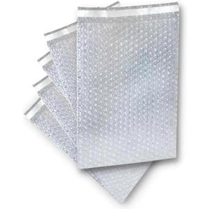 Bolsas de Burbujas Transparentes, Bolsas de Embalaje Acolchadas, Bolsas de Espuma Antigolpes para Envío y Mudanza - Product Image 2