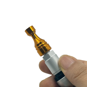 Capuchon de tige de valve de <span class=keywords><strong>pneu</strong></span> en alliage d'aluminium brillant de conception unique capuchons de valve de poussière d'air nouvel état - Product Image 1