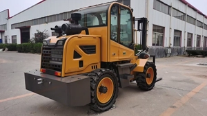 新しくアップグレードされたShanli T50 4WD <span class=keywords><strong>3</strong></span>トンディーゼルフォークリフトソリッドタイヤ<span class=keywords><strong>3</strong></span>ステージマスト1370mmフォーク長屋外用 - Product Image 4