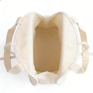 <span class=keywords><strong>Borsa</strong></span> Tote Rotonda in Tela con Logo Personalizzato Stampato, Grande Capacità, <span class=keywords><strong>Borsa</strong></span> a Spalla per Uso Quotidiano Femminile - Product Image 4