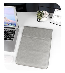 Housse de protection pour ordinateur portable 2 en 1 légère et mince en cuir PU végétalien pour Macbook - Product Image 3
