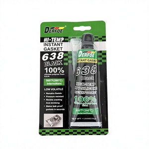 638 joint en silicone 35G super colle pour auto résine époxy transparent silicone scellant poly uréthane plan de fabrication pâte - Product Image 2