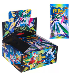 Fan Art ELF Baby Origin đơn giản hóa sản phẩm pokeoned của Trung Quốc eevee TCG giao dịch thu thập thẻ trò chơi Booster Pack hộp quà tặng trong kho - Product Image 6
