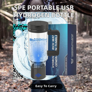 SPE Portable Hydrogen Water Kettle Colorful Customizable 2000 to 3000 ppb USB Powered for Home and Car Use Cold Water - Product Image 2