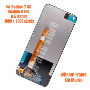Display OEM IParts per <span class=keywords><strong>Realme</strong></span> 6 Pro RMX2061 RMX2063 6 RMX2001 6S RMX2002 <span class=keywords><strong>Realme</strong></span> <span class=keywords><strong>7</strong></span> RMX2155 LCD Touch Screen con Telaio Assemblato - Product Image 3