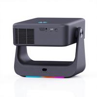 Proyector OEM ATV Certificado por Google, Full HD, Óptica Cerrada, 400 ANSI Lúmenes, Proyector LED 4K de Alta Gama, Android TV Portátil