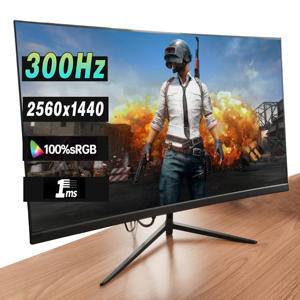 Paling Populer Curved 27 32 34 inci FHD resolusi tinggi 1k 2k 4k Desktop Gaming monitor 300/180/165/100hz 24/27/32 inci 2K/4K - Product Image 1