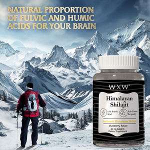 High Quality <b>Shilajit</b> 75% Fulvic Acid <b>Pure</b> <b>Himalayan</b> <b>Shilajit</b> Gummies to Support Optimal Health Energy Support <b>Shilajit</b> Gummies - Product Image 4