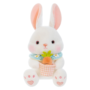 Tùy Chỉnh Thiết Kế 23/30/40/50/80Cm Unisex PP Bông Thú Nhồi Bông Dễ Thương Cà Rốt Thỏ Đồ Chơi Sang Trọng Cho Trẻ Em Căng Thẳng Cứu Trợ Quà Tặng - Product Image 1