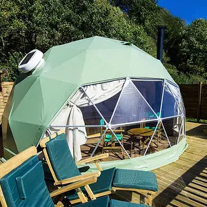 MINGYUE 6m 7m 8m Outdoor leisure sports tourism Geodesic Dome House Tent, Glamping Dome for Hotel