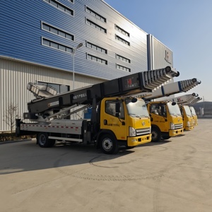 JIUHE Plateforme élévatrice personnalisée 28-65 m, <span class=keywords><strong>camion</strong></span> <span class=keywords><strong>nacelle</strong></span>, <span class=keywords><strong>camion</strong></span> élévateur à échelle, <span class=keywords><strong>camion</strong></span> de levage de marchandises, matériaux et meubles à vendre - Product Image 6