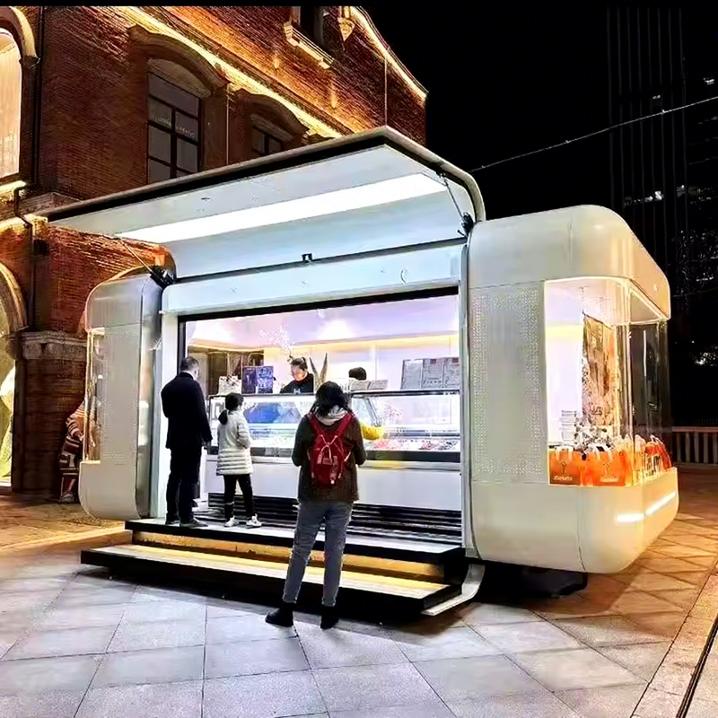 Drivable Food Trailer Truck Mobile Kitchen
