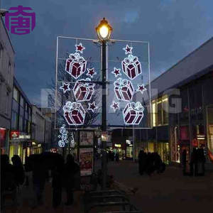 Luces Decorativas LED 2D Montadas en Poste para Iluminación Festiva de Calles, Paisajes Navideños y Celebraciones al Aire Libre - Product Image 6
