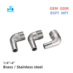 Oferta Especial en EE. UU. y Canadá: Conector de Manguera <span class=keywords><strong>Tipo</strong></span> L de Acero Inoxidable 304/316, Accesorios para Tuberías, Utilizado para Drenaje de Gas, Aceite y Agua, OEM - Product Image 1