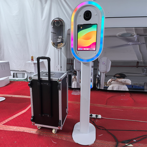 Nguồn cung cấp bên Photo Booth <span class=keywords><strong>iPad</strong></span> DSLR 12.9inch cho đám cưới và tổ chức sự kiện <span class=keywords><strong>iPad</strong></span> Photo Booth di động ma thuật gương ảnh Booth máy - Product Image 1