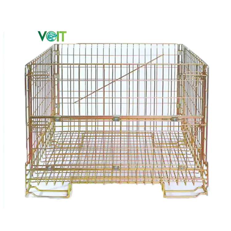 VOIT welded galvanized stacking industrial sparkling wine bottles metal cages